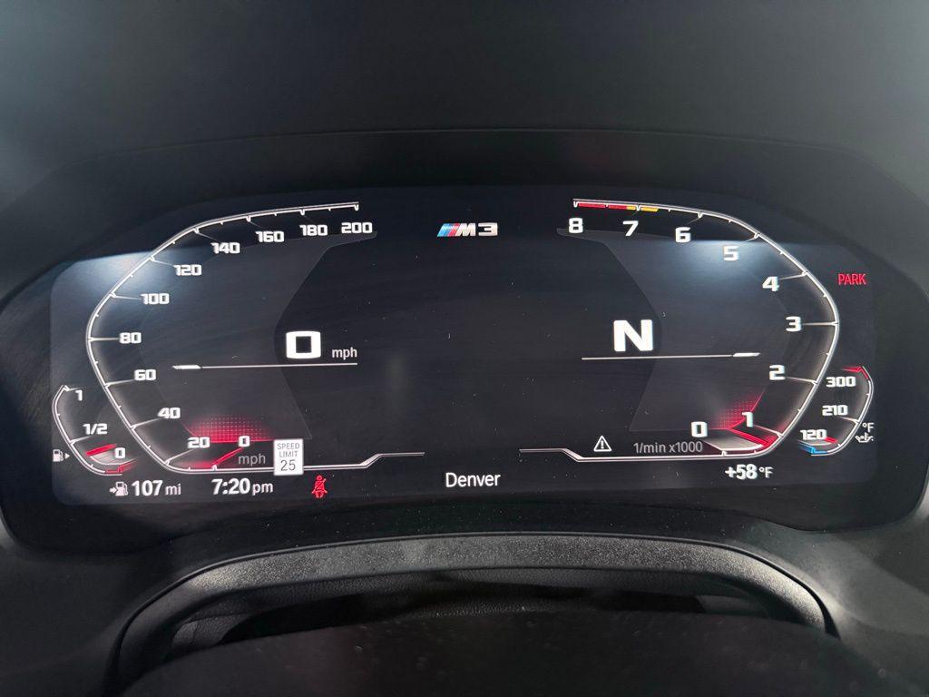 used 2022 BMW M3 car, priced at $69,500