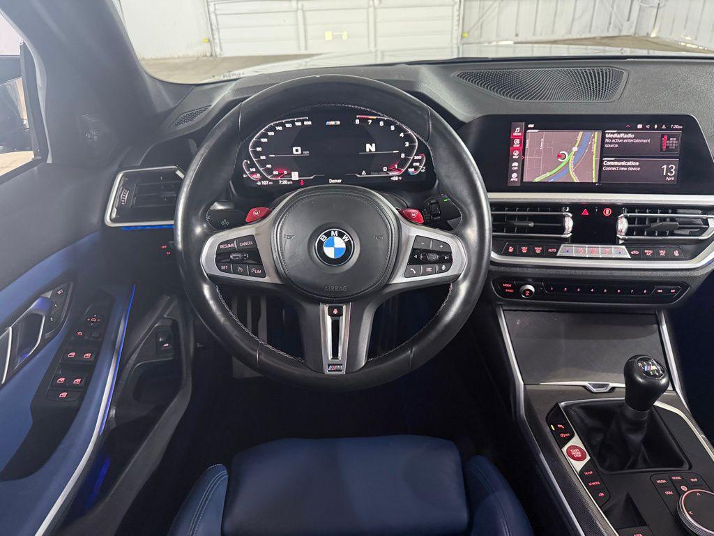 used 2022 BMW M3 car, priced at $69,500