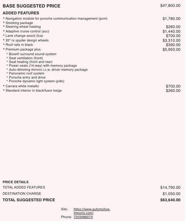 used 2018 Porsche Macan car, priced at $33,000