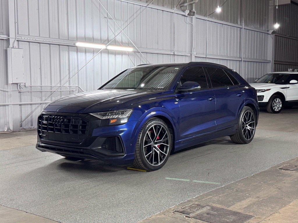 used 2021 Audi Q8 car, priced at $32,990