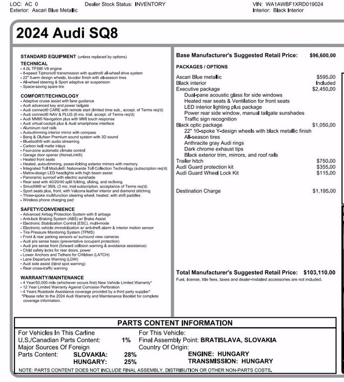 Audi SQ8 view 51