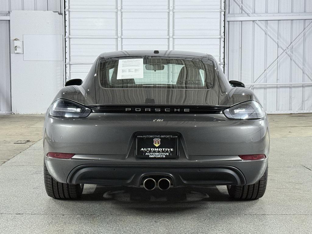 used 2018 Porsche 718 Cayman car, priced at $59,000