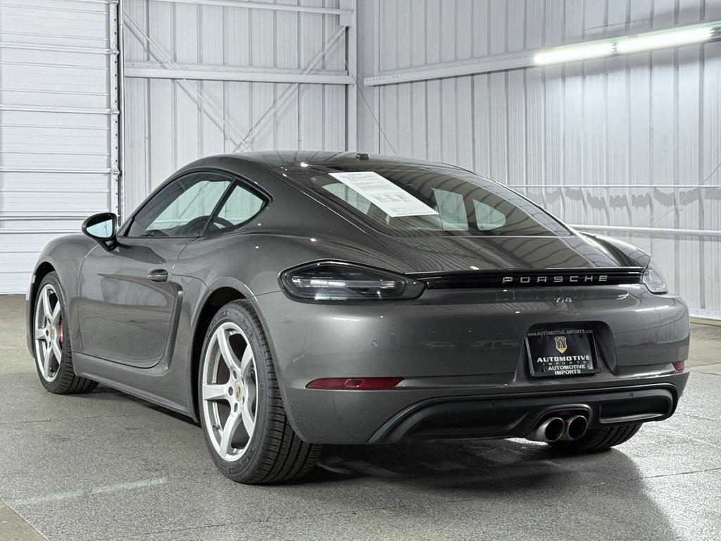 used 2018 Porsche 718 Cayman car, priced at $59,000