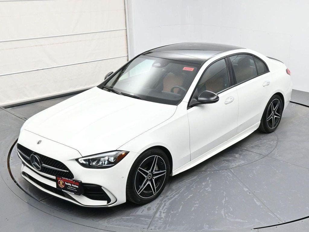 used 2022 Mercedes-Benz C-Class car, priced at $33,488