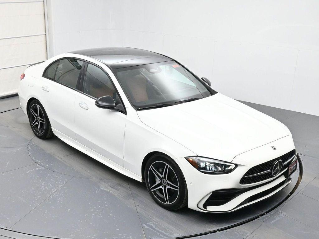 used 2022 Mercedes-Benz C-Class car, priced at $33,488
