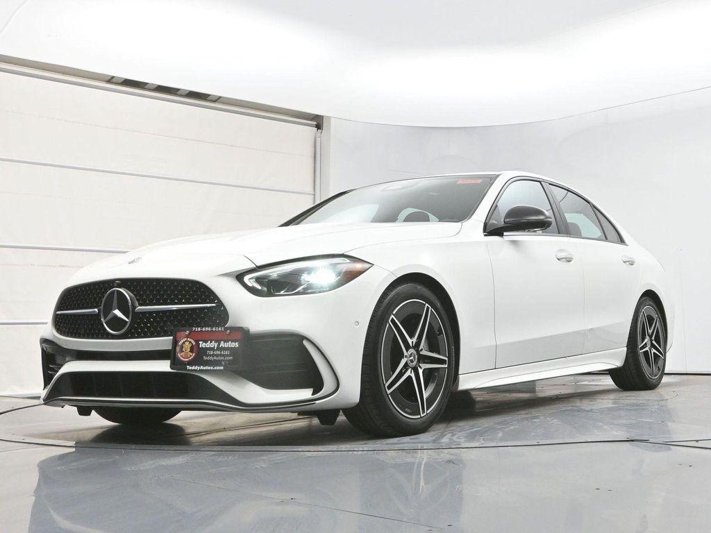 used 2022 Mercedes-Benz C-Class car, priced at $33,488