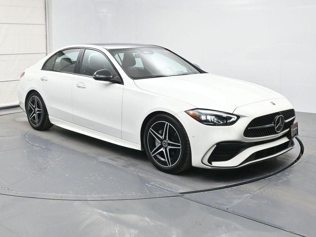 used 2022 Mercedes-Benz C-Class car, priced at $33,488