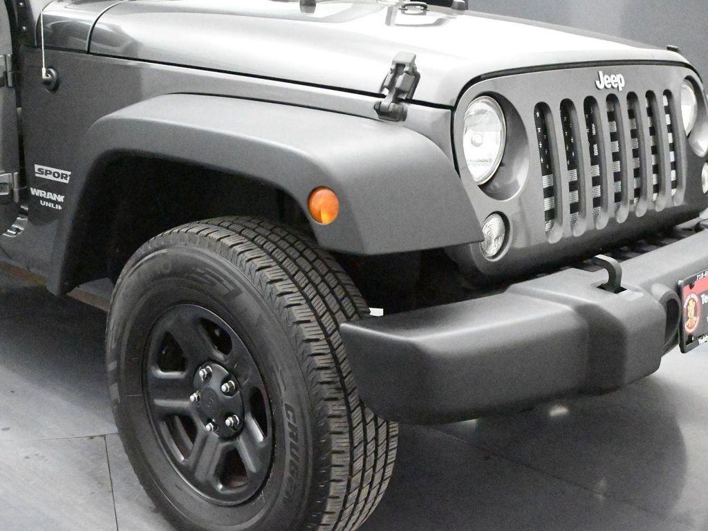 used 2017 Jeep Wrangler Unlimited car, priced at $16,488