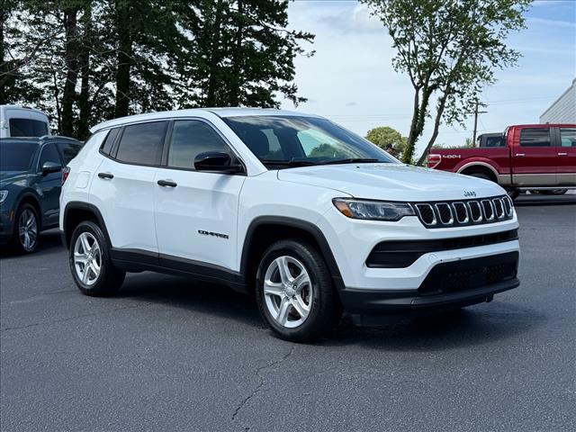 used 2023 Jeep Compass car, priced at $21,430