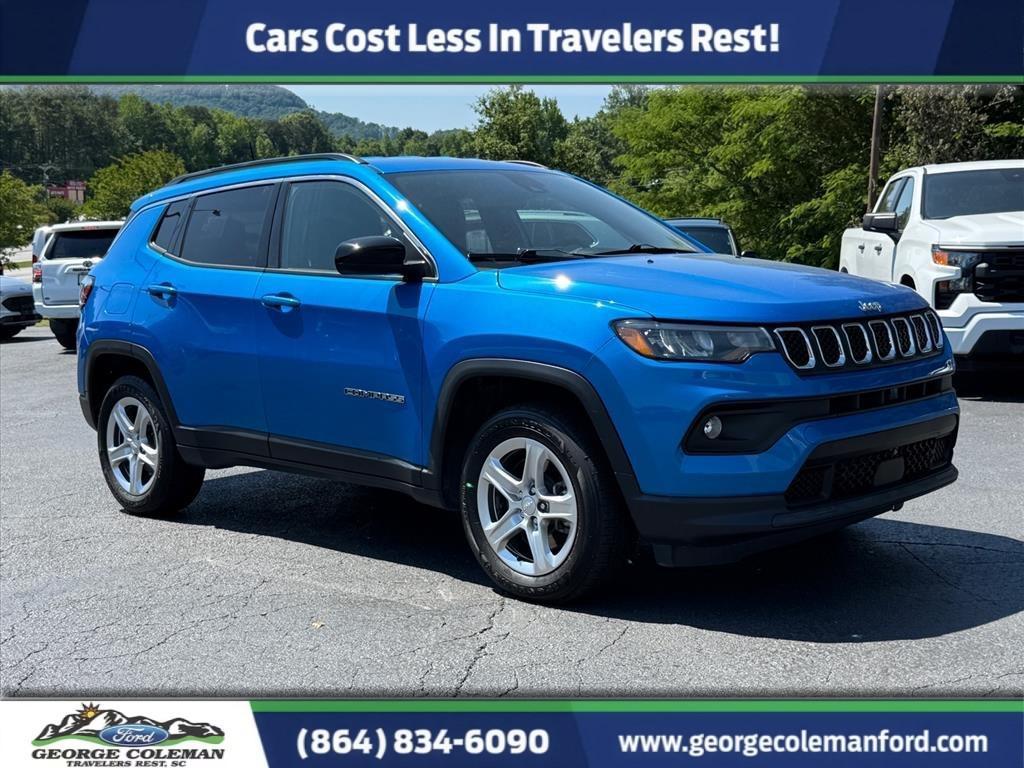used 2023 Jeep Compass car, priced at $22,826