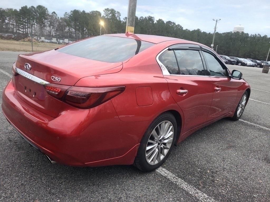 used 2021 INFINITI Q50 car, priced at $23,799