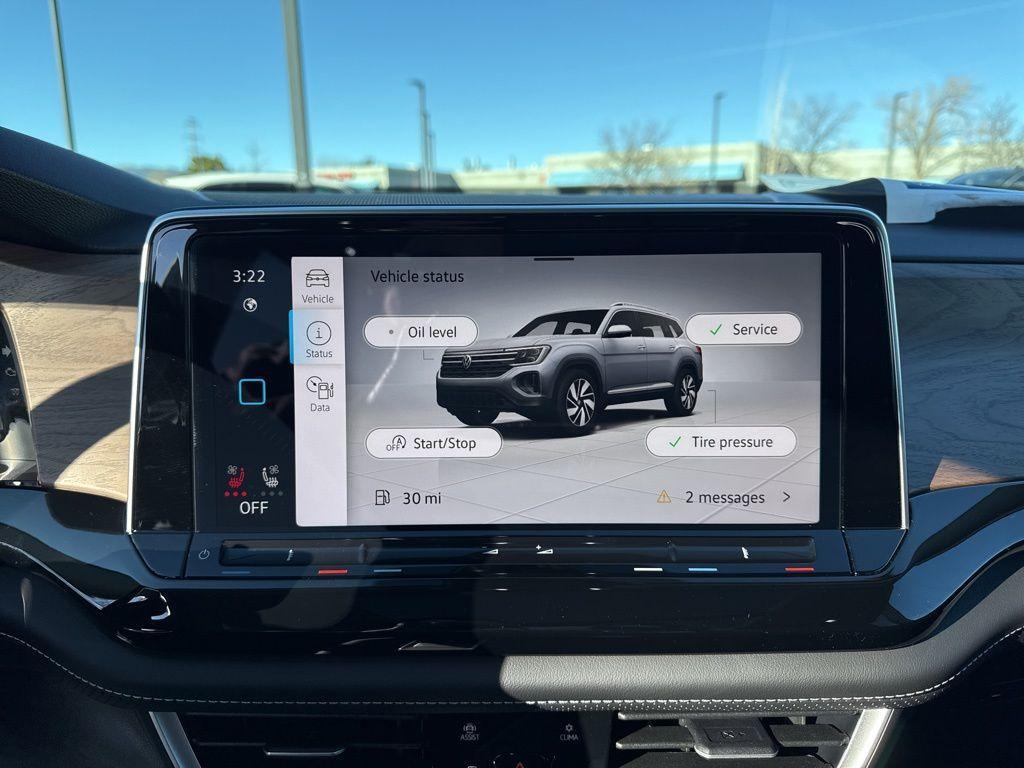 new 2026 Volkswagen Atlas car, priced at $45,015