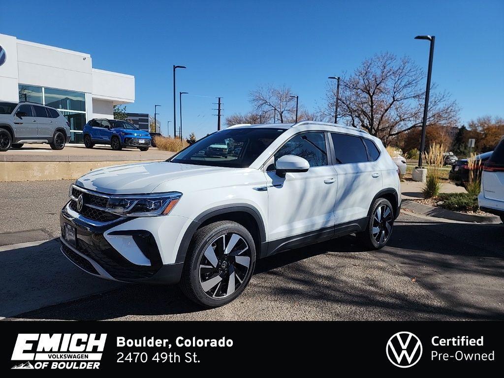 used 2024 Volkswagen Taos car, priced at $27,077