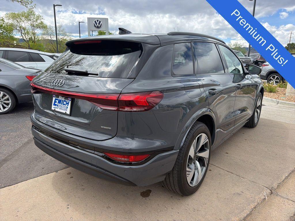 used 2025 Audi Q6 e-tron car, priced at $49,599