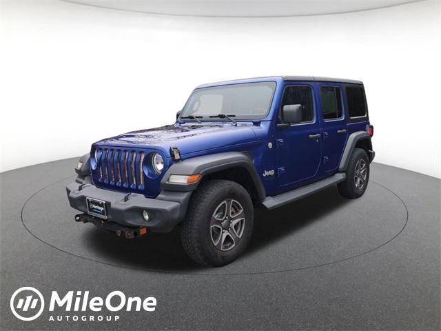used 2018 Jeep Wrangler Unlimited car, priced at $17,688