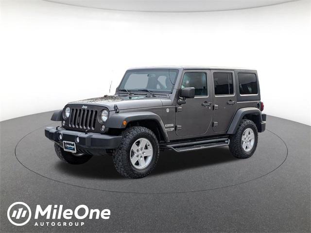 used 2018 Jeep Wrangler JK Unlimited car, priced at $19,000
