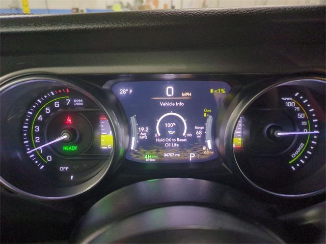 used 2023 Jeep Wrangler 4xe car, priced at $27,000