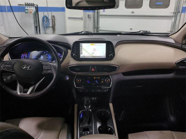 used 2020 Hyundai Santa Fe car, priced at $18,000