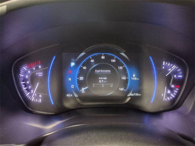 used 2020 Hyundai Santa Fe car, priced at $18,000