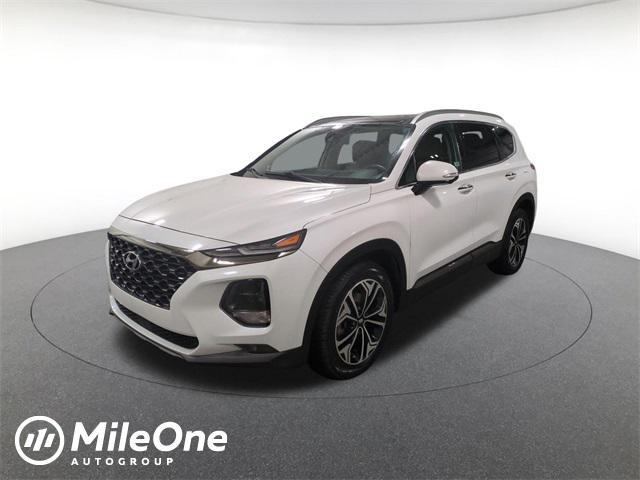used 2020 Hyundai Santa Fe car, priced at $18,000