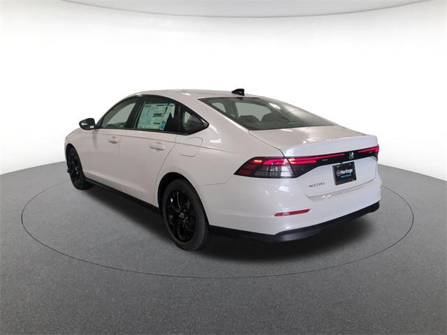new 2025 Honda Accord car, priced at $29,206