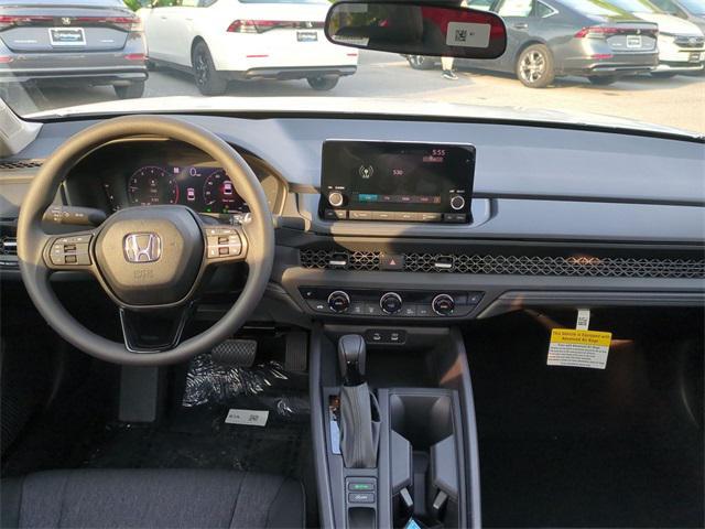 new 2025 Honda Accord car, priced at $30,706
