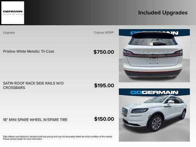 used 2023 Lincoln Nautilus car, priced at $36,490