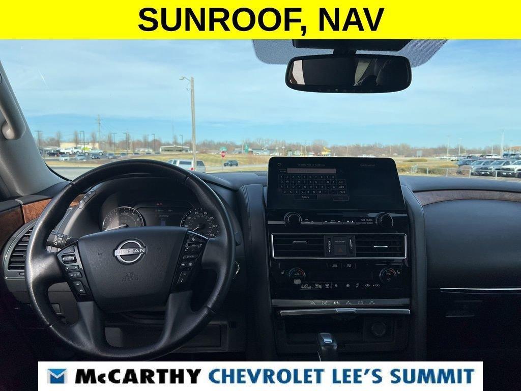 used 2024 Nissan Armada car, priced at $35,000