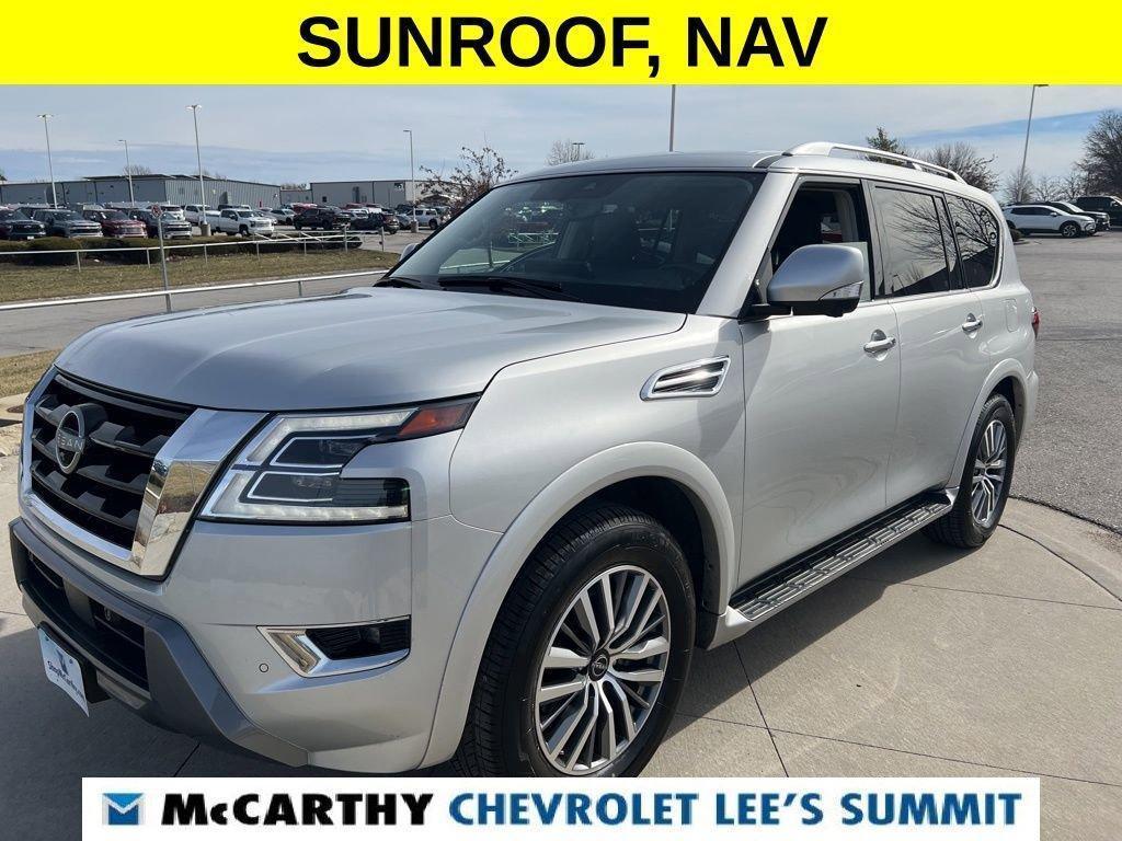 used 2024 Nissan Armada car, priced at $35,000