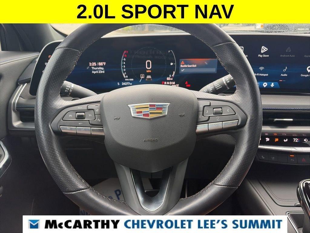used 2024 Cadillac XT4 car, priced at $37,118