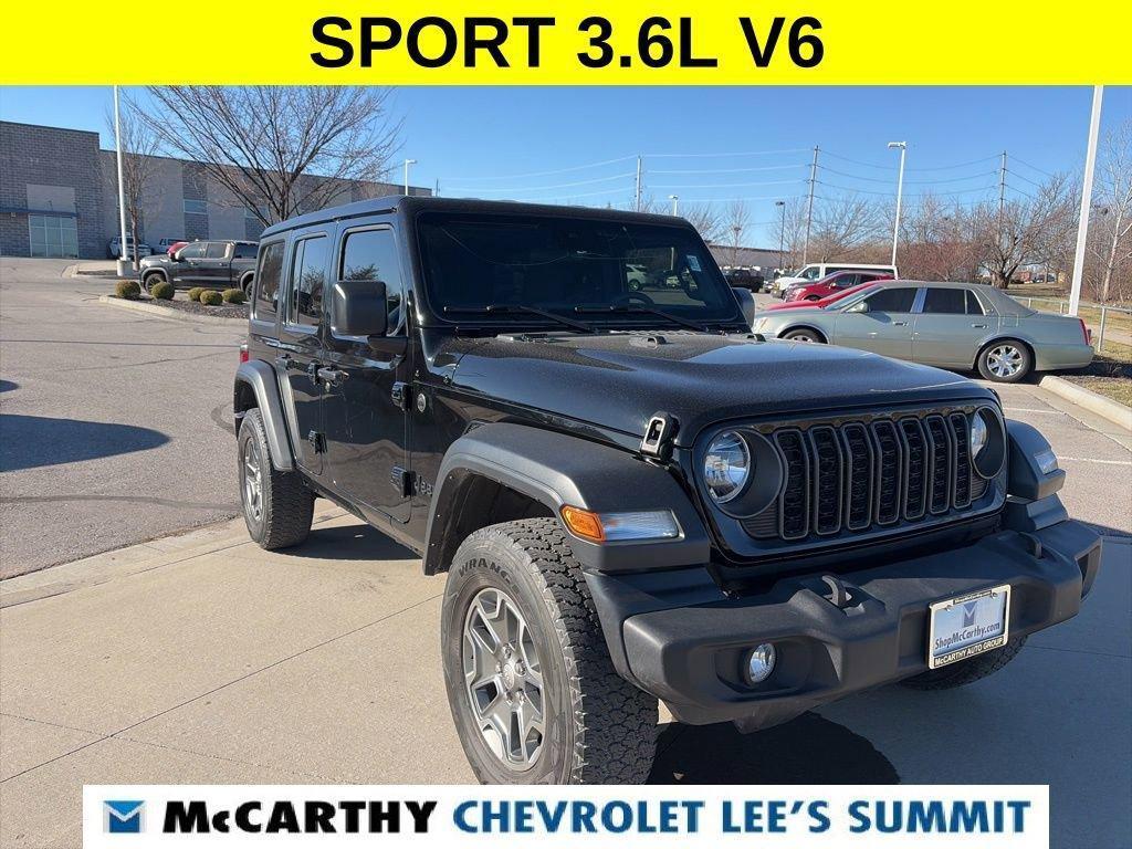 used 2024 Jeep Wrangler car, priced at $32,500