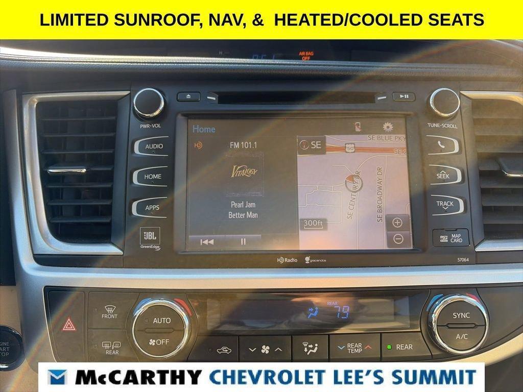 used 2015 Toyota Highlander car, priced at $21,500