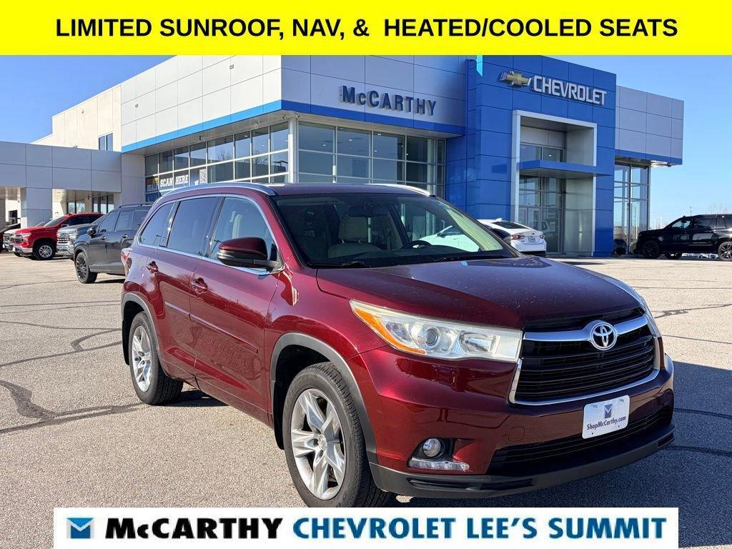 used 2015 Toyota Highlander car, priced at $21,500
