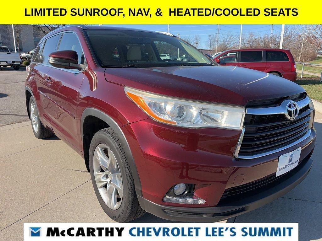 used 2015 Toyota Highlander car, priced at $21,500