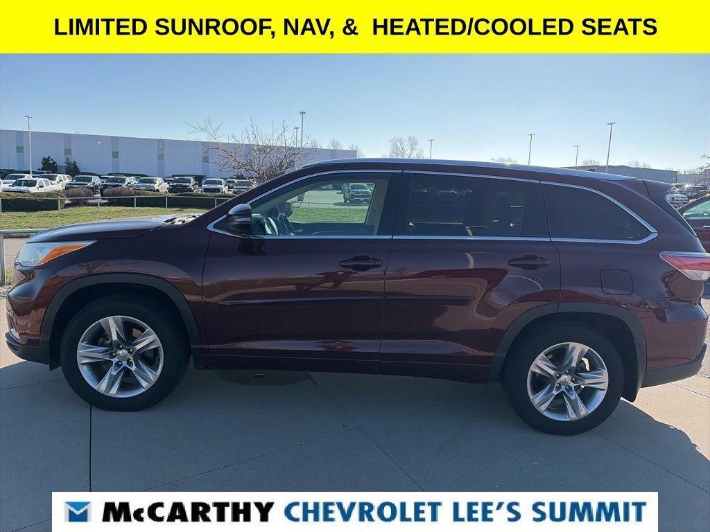 used 2015 Toyota Highlander car, priced at $21,500