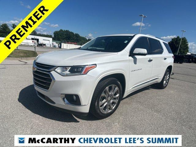 2018 Iridescent Pearl Tricoat Chevrolet Traverse