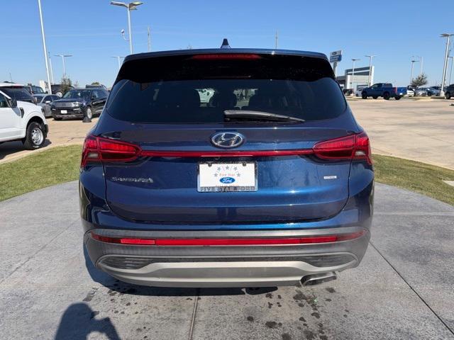 used 2021 Hyundai Santa Fe car, priced at $20,000