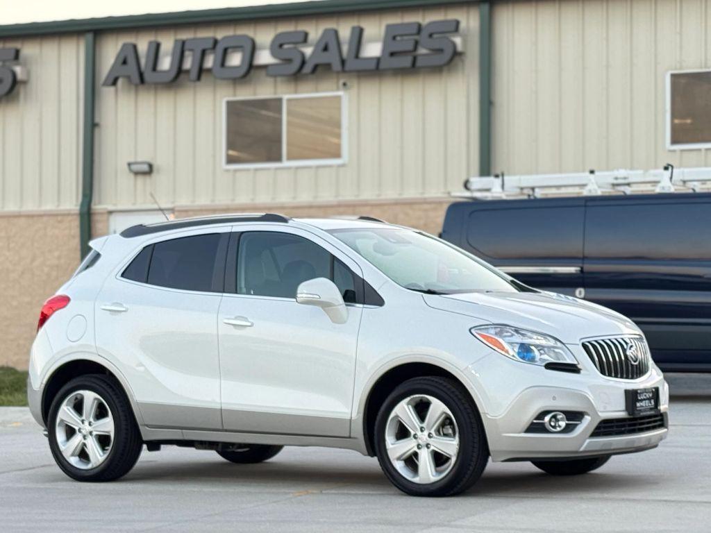 2015 White Pearl Tricoat Buick Encore