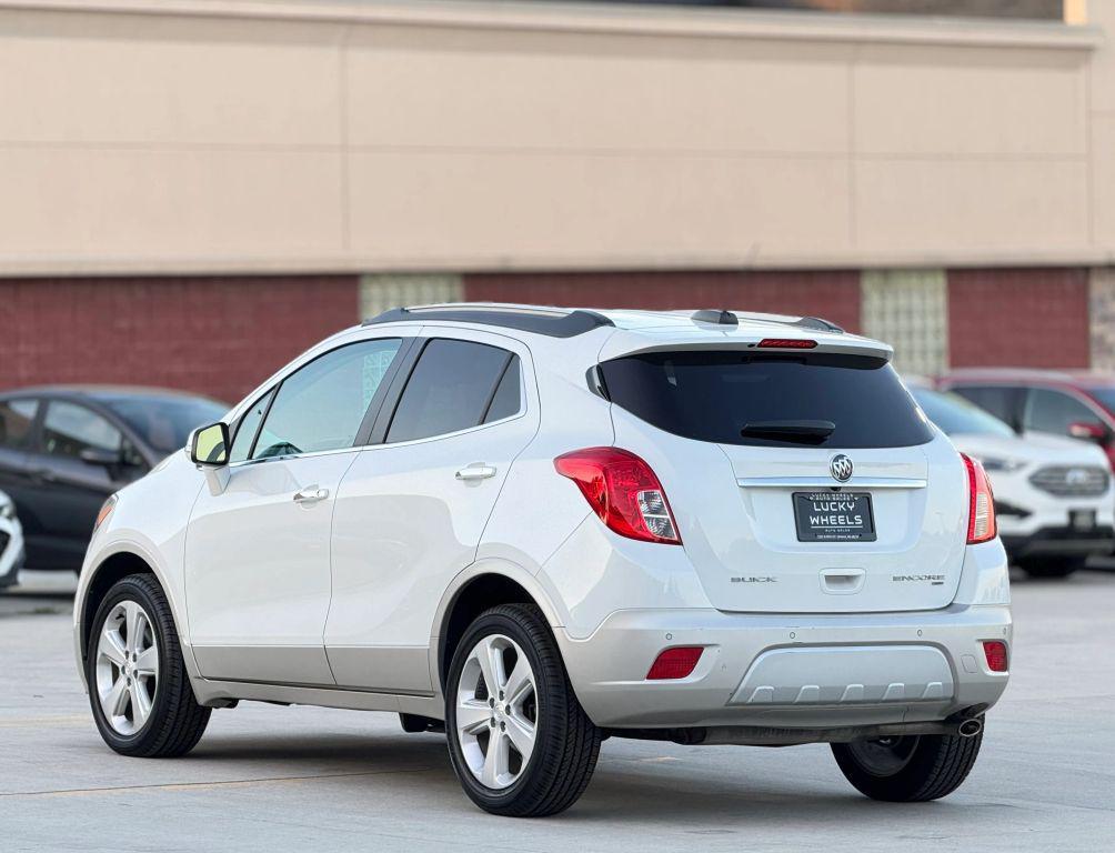 2015 White Pearl Tricoat Buick Encore