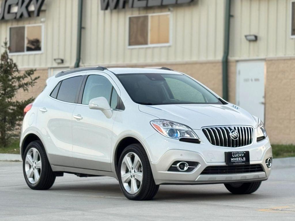 2015 White Pearl Tricoat Buick Encore
