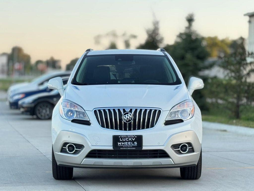 2015 White Pearl Tricoat Buick Encore