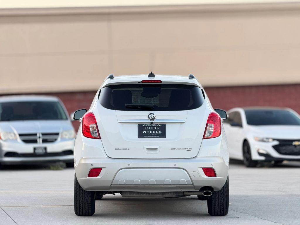 2015 White Pearl Tricoat Buick Encore