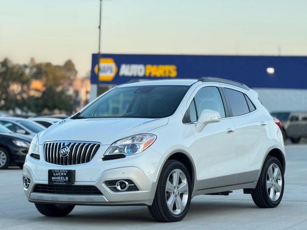 2015 White Pearl Tricoat Buick Encore