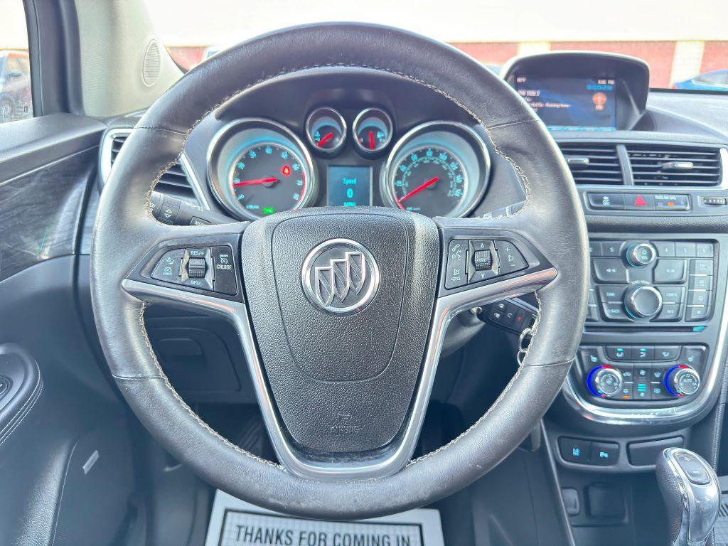 2015 White Pearl Tricoat Buick Encore
