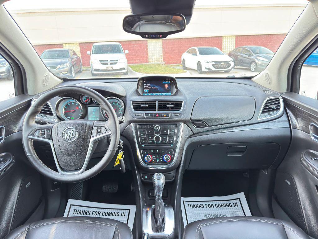 2015 White Pearl Tricoat Buick Encore