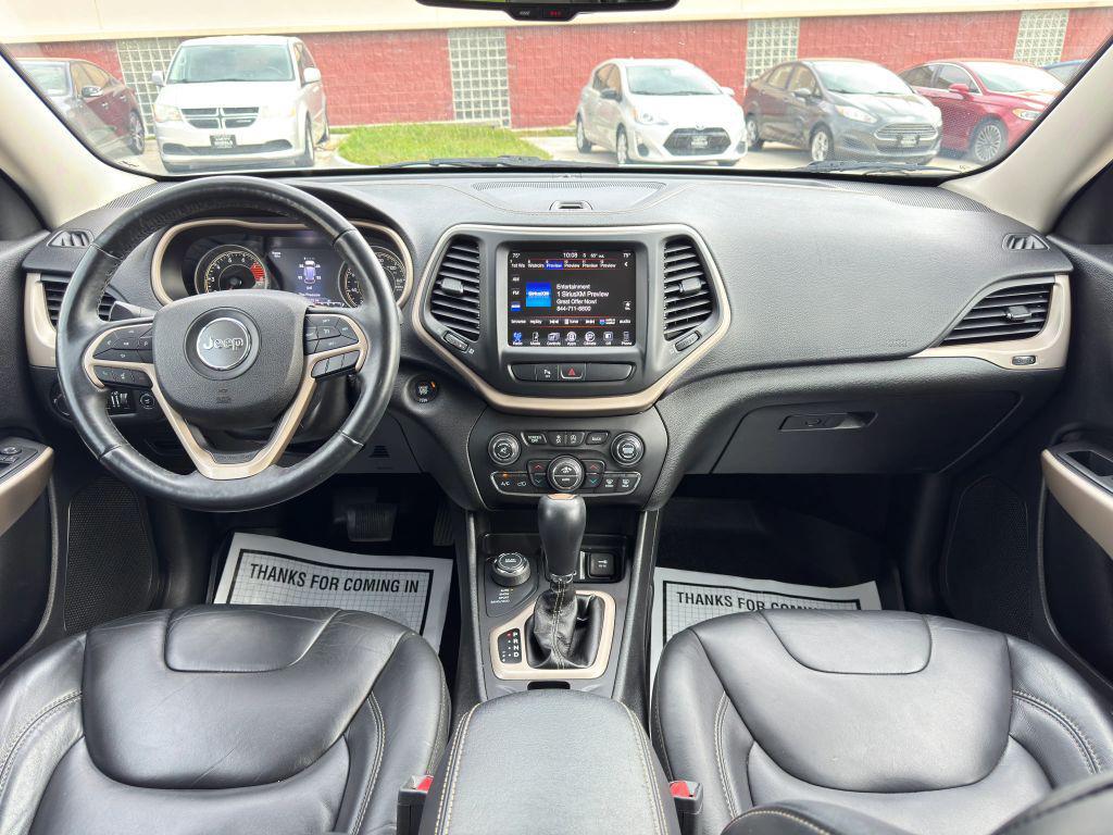 used 2018 Jeep Cherokee car, priced at $15,650