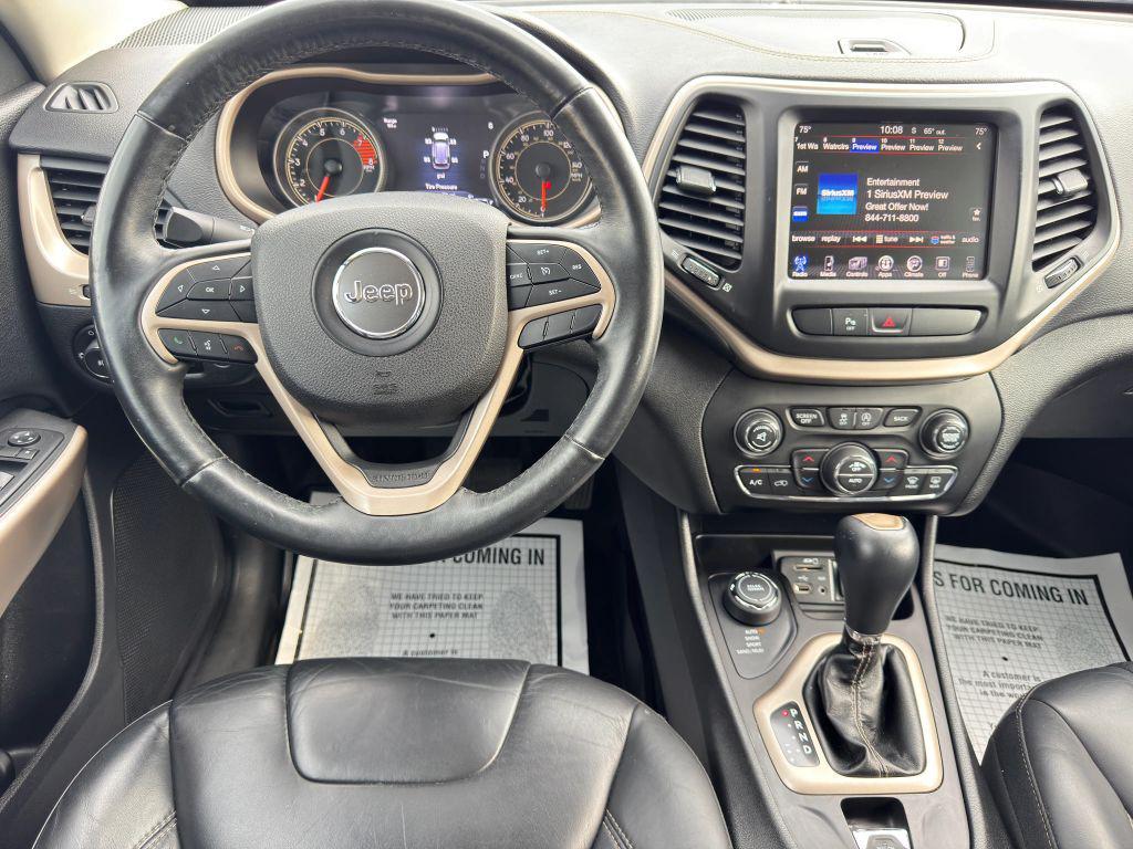 used 2018 Jeep Cherokee car, priced at $15,650