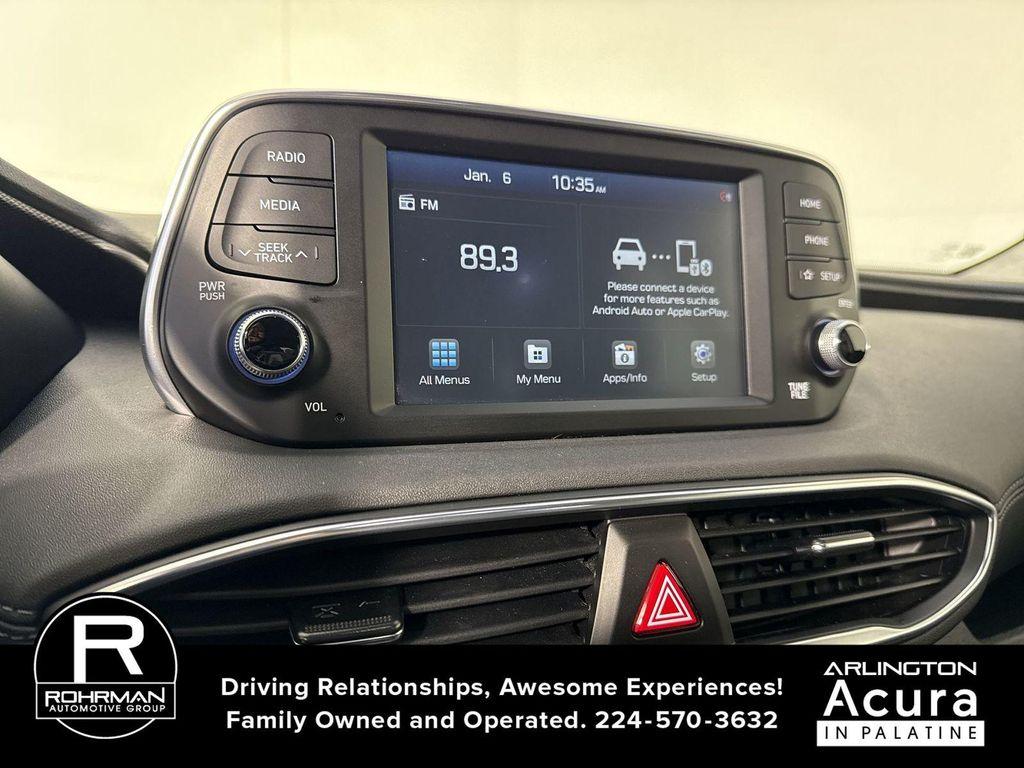 used 2020 Hyundai Santa Fe car, priced at $16,895