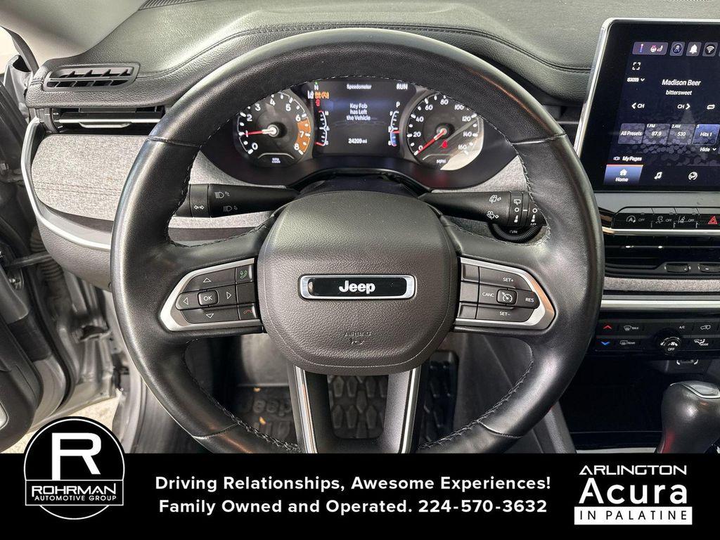 used 2022 Jeep Compass car, priced at $18,595