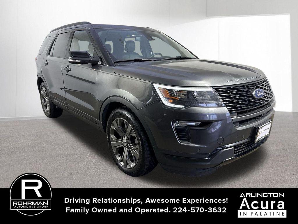 used 2018 Ford Explorer car, priced at $18,500